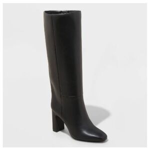 Black Knee-High Women's Boots